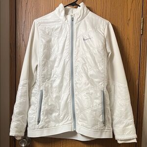 Nike Golf White Full-Zip Jacket size XL